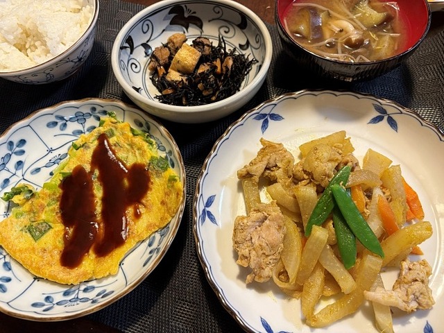 夕食