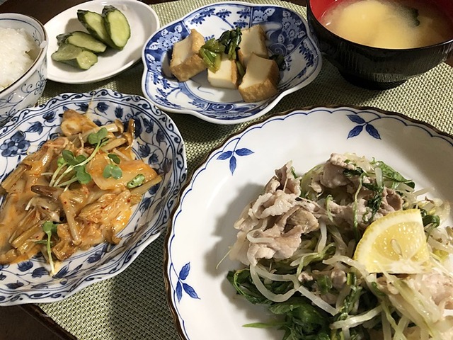 夕食