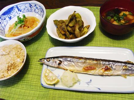 夕食