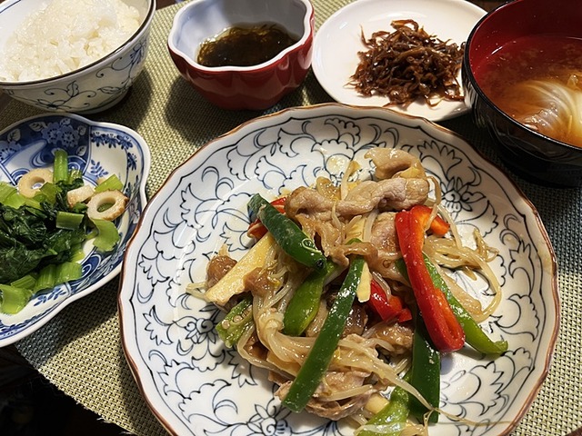 夕食