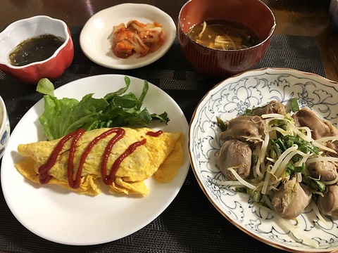 夕食
