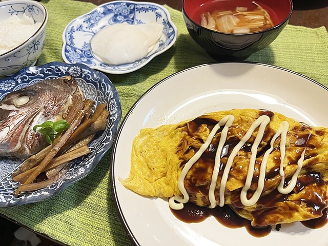 夕食