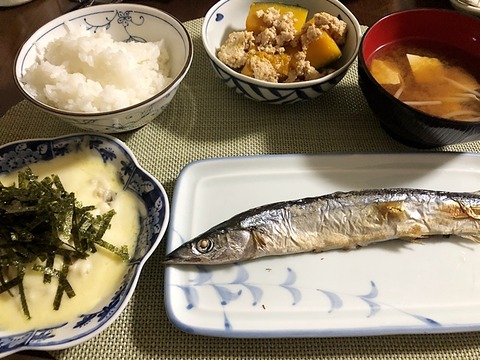 夕食