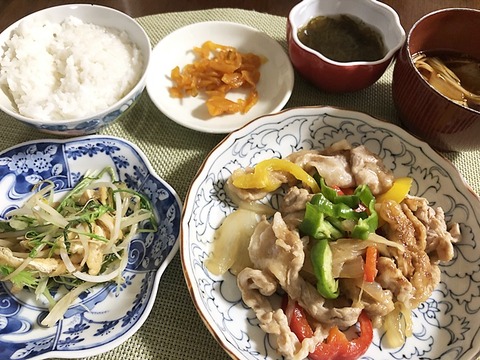 夕食