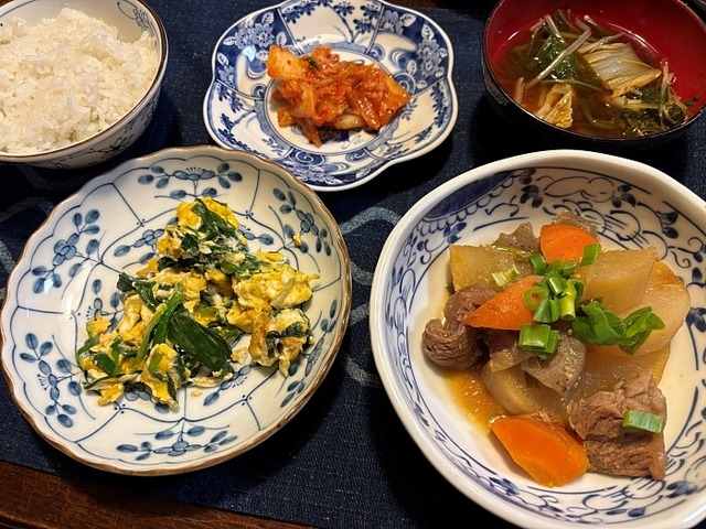 夕食