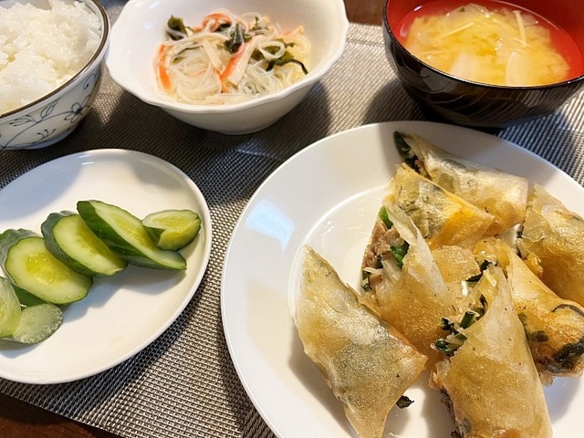 夕食