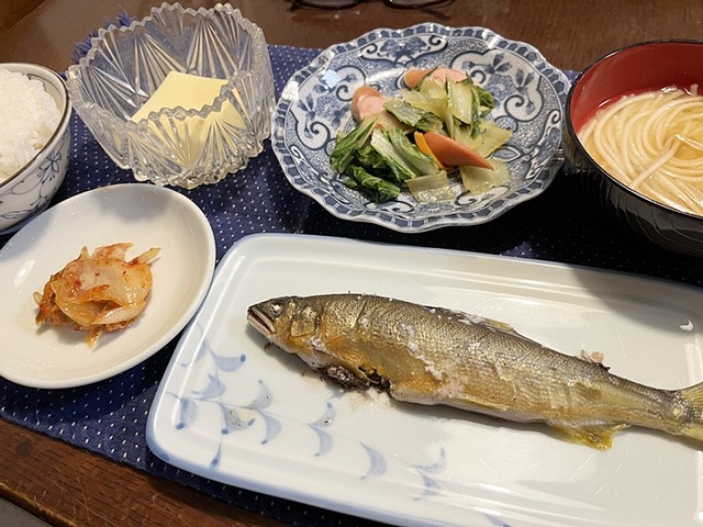 夕食