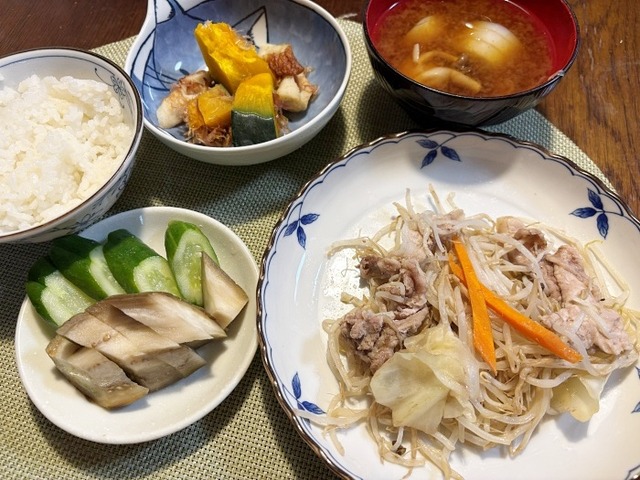 夕食