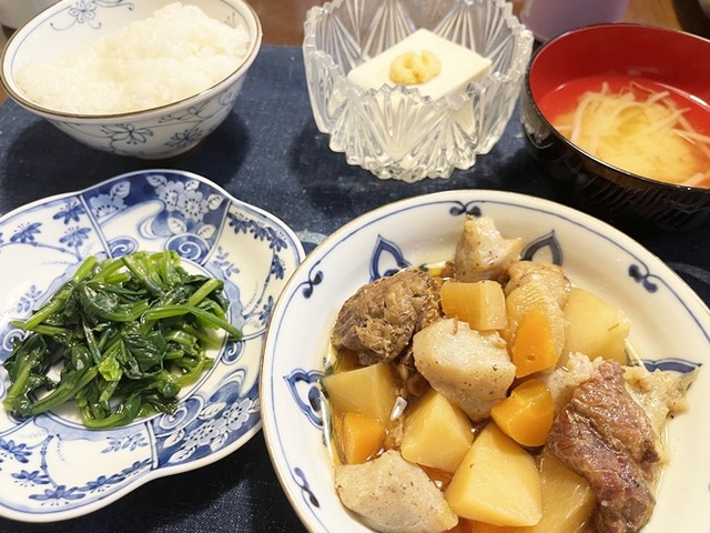 夕食