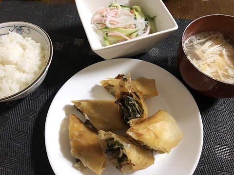 夕食
