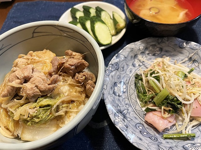 夕食