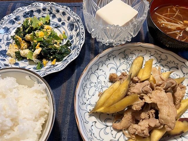 夕食
