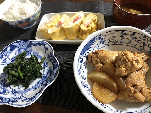 夕食