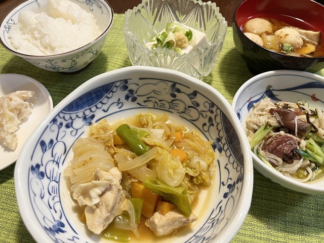 夕食