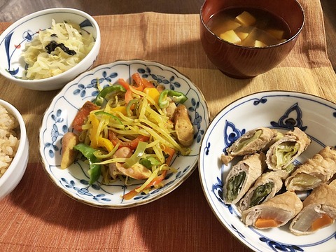 夕食