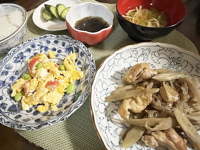夕食