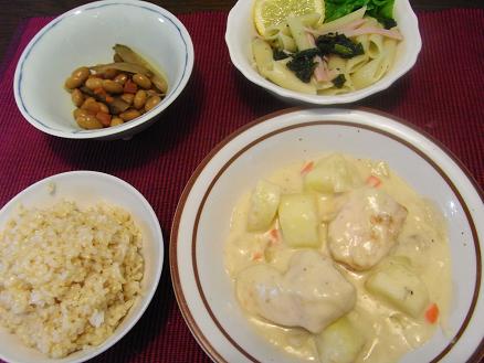 夕食