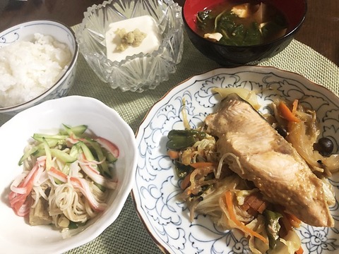 夕食