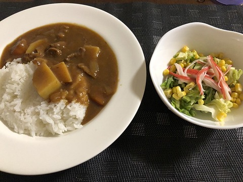 夕食