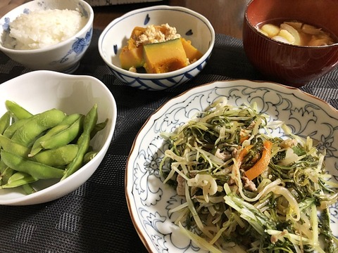 夕食
