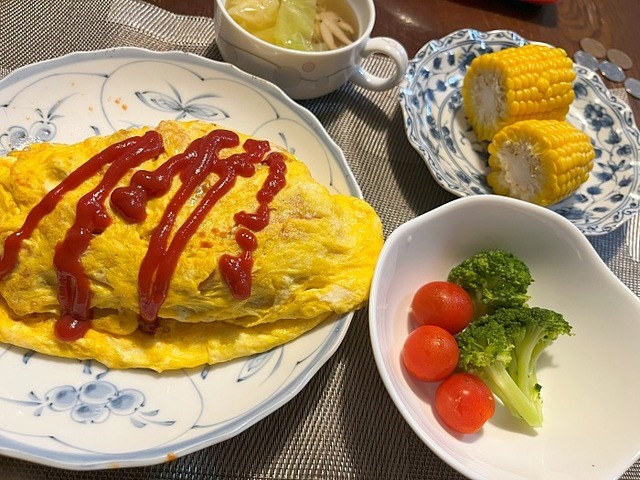 夕食