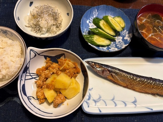 夕食