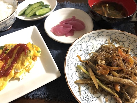 夕食