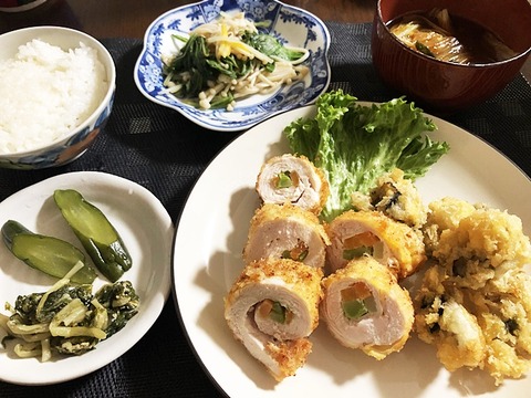 夕食