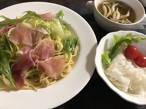 夕食
