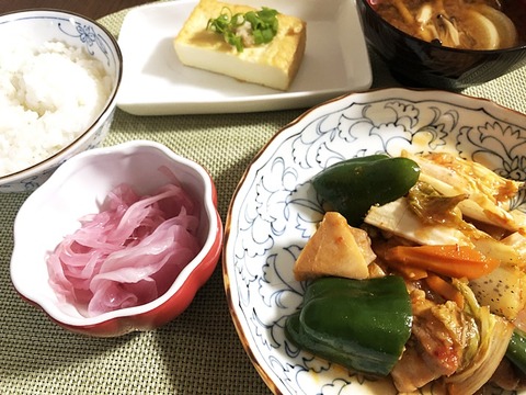 夕食