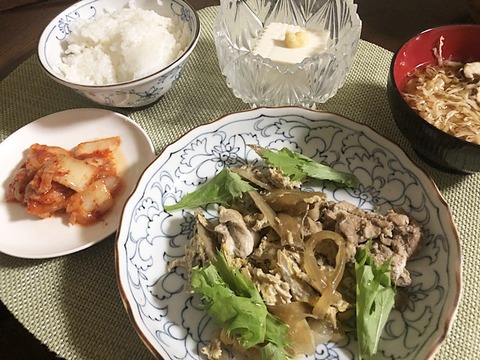 夕食