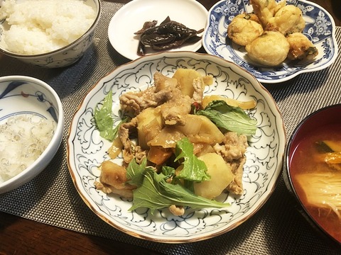 夕食