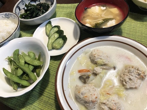 夕食