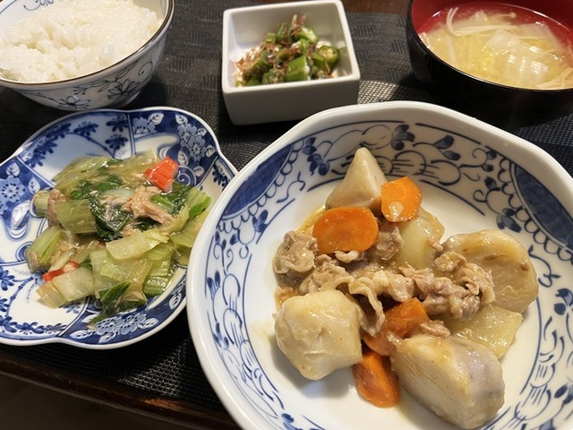 夕食