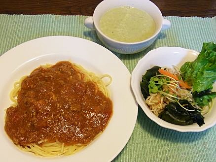 夕食
