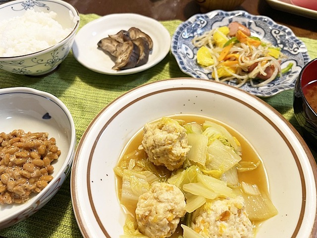 夕食