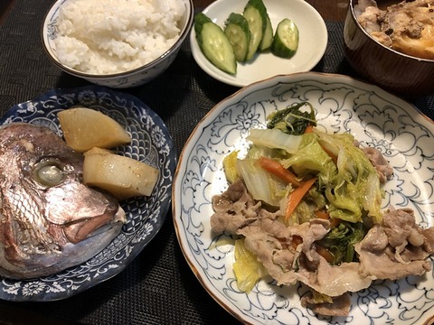 夕食