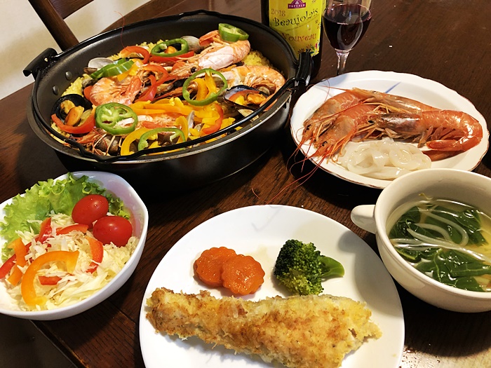 ボジョレーのある夕食 簡単パエリア おかんの毎日と食事と猫 Powered By ライブドアブログ ボジョレーのある夕食 簡単パエリア おかんの毎日と食事と猫 Powered By ライブドアブログ