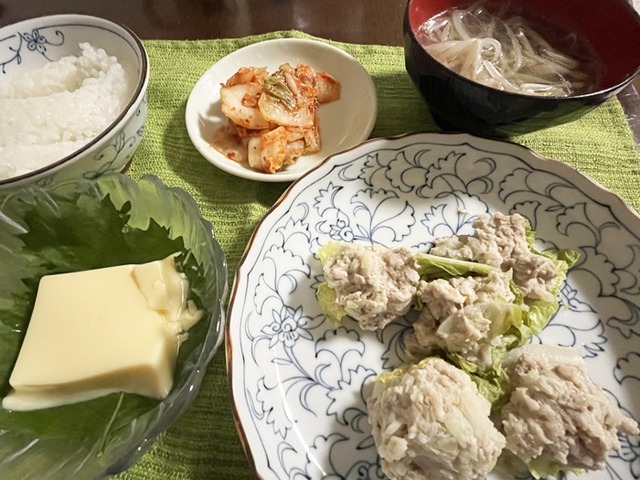 夕食