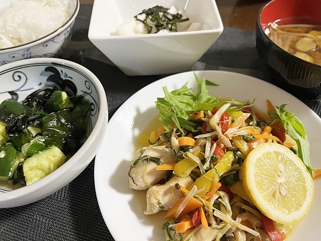 夕食