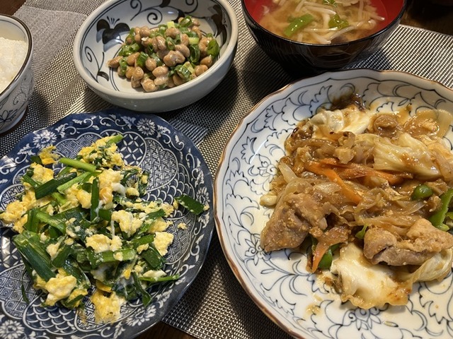 夕食