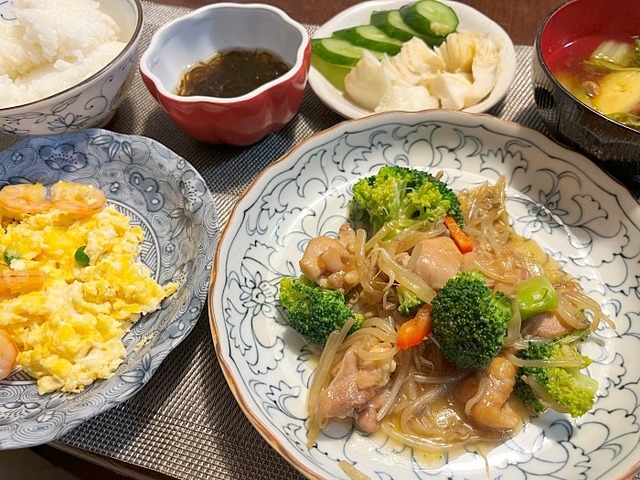 夕食
