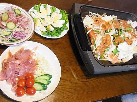 夕食