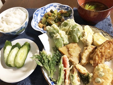 夕食