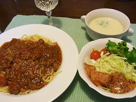 夕食