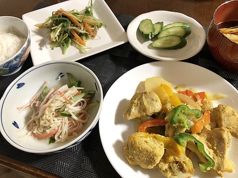 夕食
