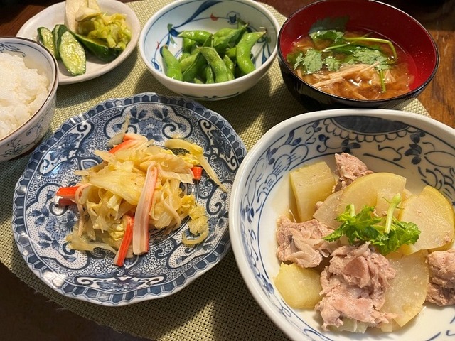 夕食