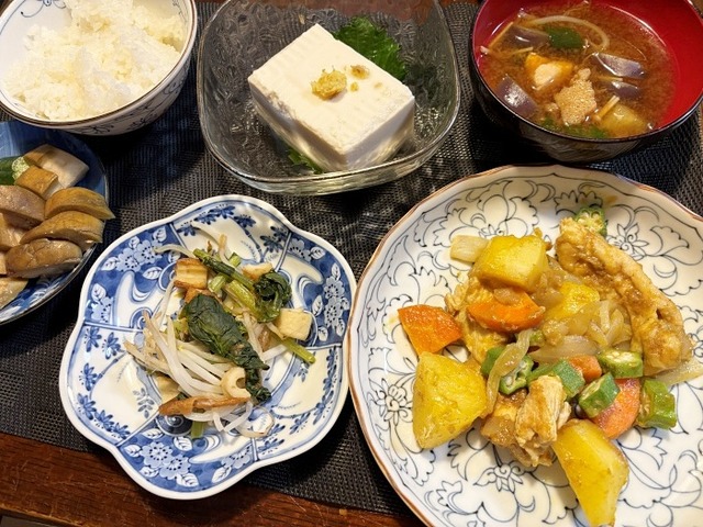 夕食