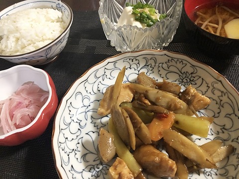 夕食