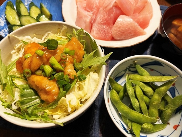 夕食